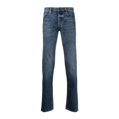 Emporio Armani , Slim Fit J75 Jeans ,Blue male, Sizes: