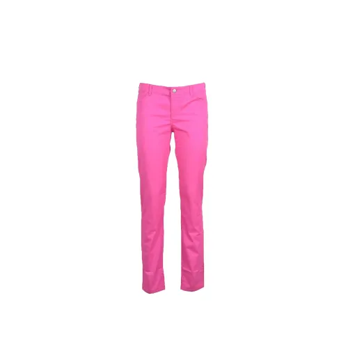 Emporio Armani , Slim-Fit Pink Jeans ,Pink female, Sizes: