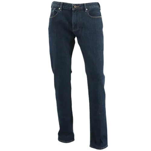 Emporio Armani , Slim-Fit Stretch Denim Jeans ,Blue male, Sizes: