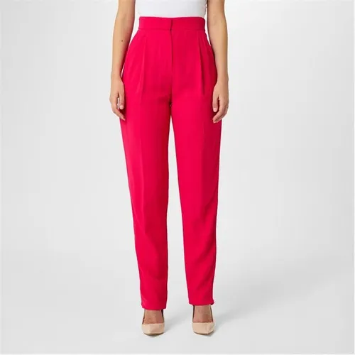 EMPORIO ARMANI Slim Tailored Trousers - Pink