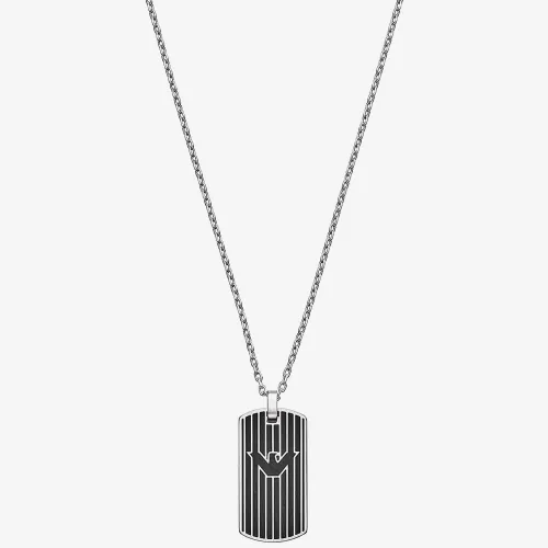 Emporio Armani Stainless Steel DogTag Necklace EGS2724040