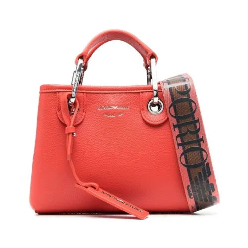 Emporio Armani , Stylish Armani Orange Leather Bag ,Orange female, Sizes: ONE SIZE