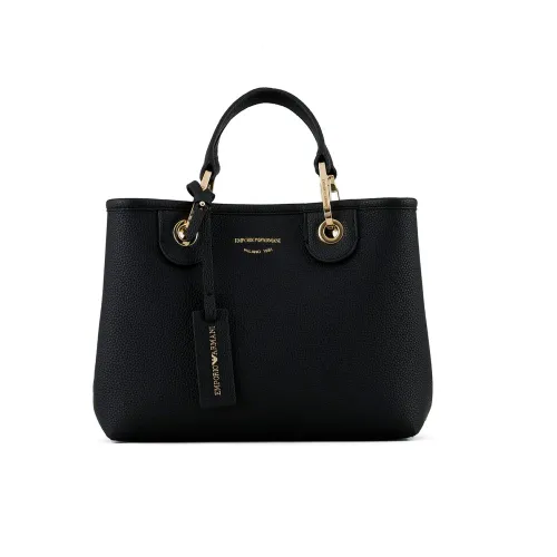 Emporio Armani , Stylish Emporio Armani Shopping Bag ,Black female, Sizes: ONE SIZE