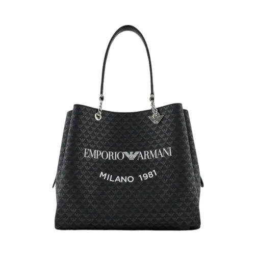 Emporio Armani , Stylish Leather Wallet ,Black female, Sizes: ONE SIZE