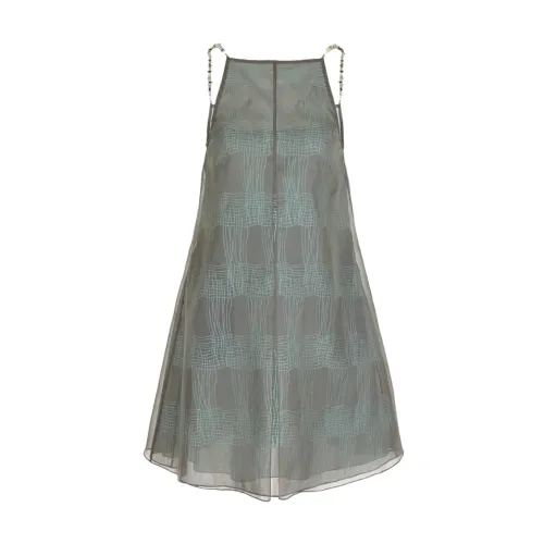 Emporio Armani , Summer Dresses ,Green female, Sizes: