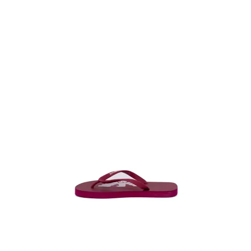 Emporio Armani , Summer Unisex Swimwear Sandals Collection ,Red female, Sizes: