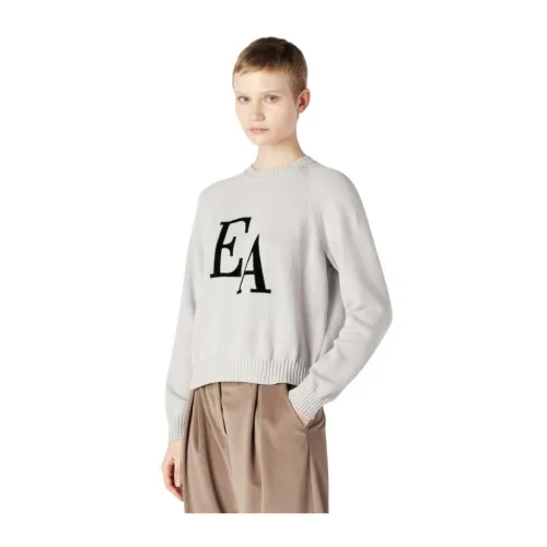 Emporio Armani , Sweatshirts ,Gray female, Sizes: