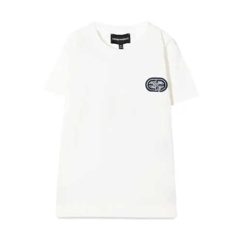 Emporio Armani , T-Shirt ,White male, Sizes: