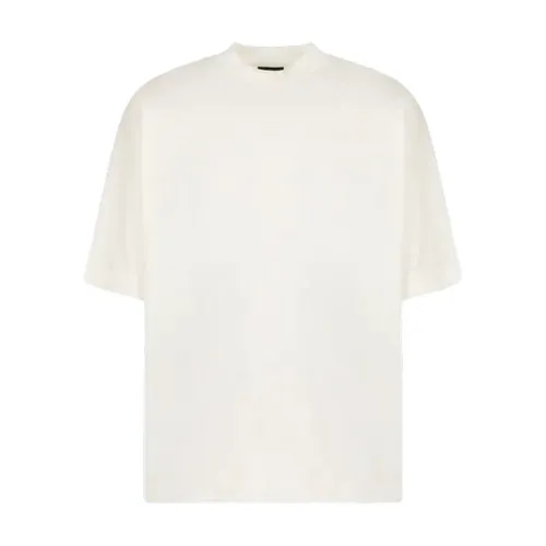 Emporio Armani , T-Shirts ,White male, Sizes:
