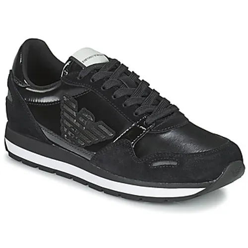 Emporio Armani  TAPINO  women's Shoes (Trainers) in Black