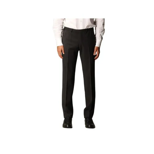 Emporio Armani , Tasmania Classic Slim Suit Pants ,Black male, Sizes: