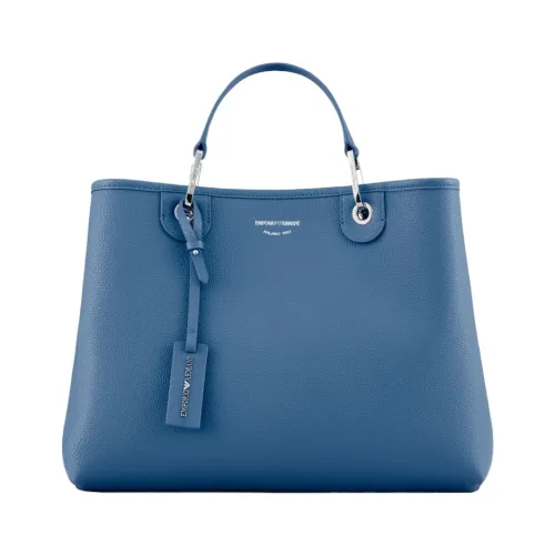 Emporio Armani , Tote Bags ,Blue female, Sizes: ONE SIZE