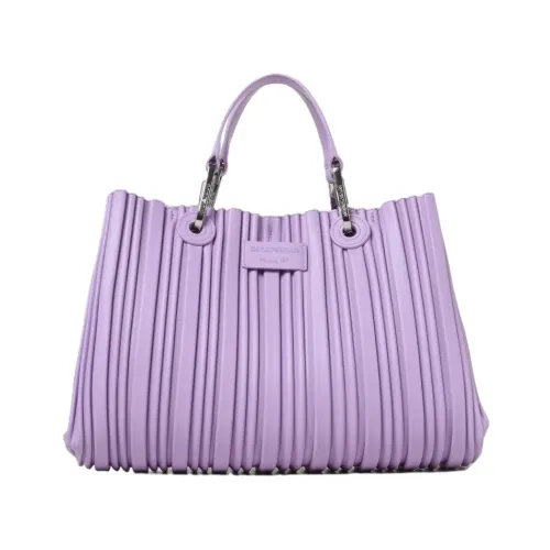 Emporio Armani , Tote Bags ,Purple female, Sizes: ONE SIZE
