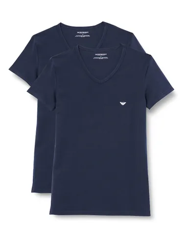 Emporio Armani Underwear Men's 2-Pack T-Shirt V Neck