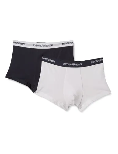 Emporio Armani Underwear Men's 2-Pack-Trunk Essential Core