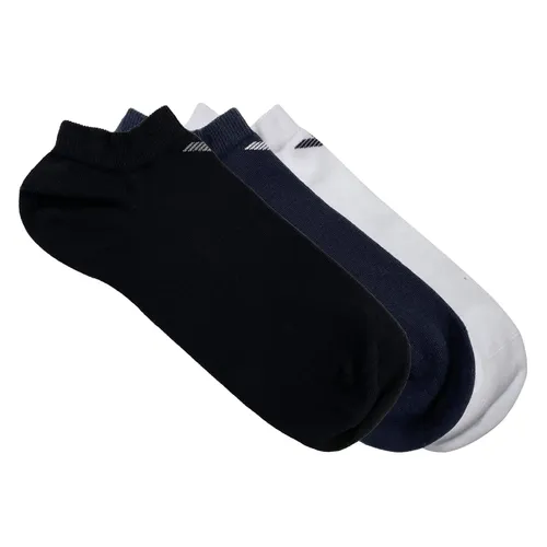 Emporio Armani Underwear Men's 3-Pack in-Shoe Socks