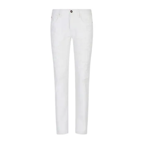 Emporio Armani , White Jeans by Armani ,White male, Sizes: