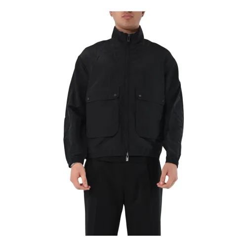 Emporio Armani , Winter Jackets ,Black male, Sizes: