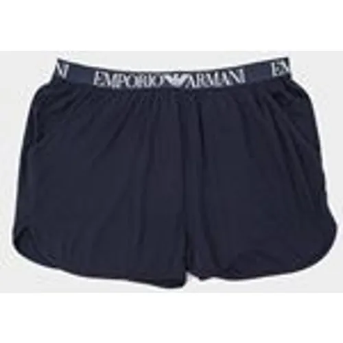 Emporio Armani Women's Beachwear Shorts in Navy