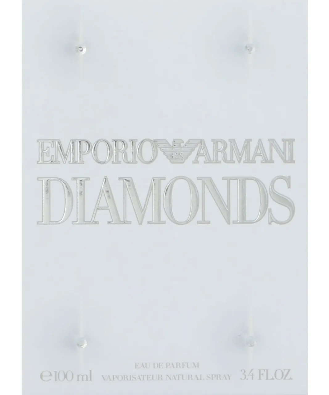 Emporio Armani Womens Diamonds Eau de Parfum 100ml - One Size