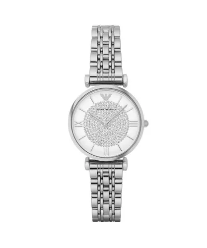 Emporio Armani Womens Horloge AR1925 Silver Stainless Steel (archived) - One Size