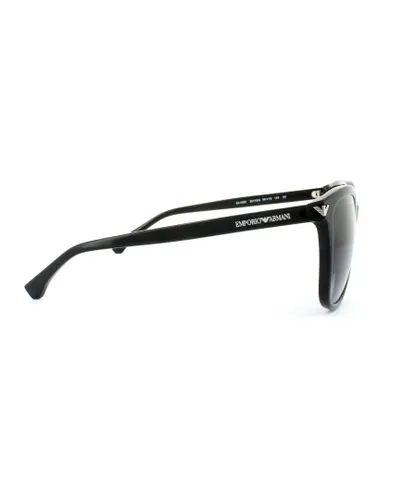 Emporio Armani Womens Sunglasses 4060 5017/8G Black Grey Gradient - One