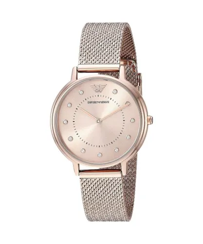 Emporio Armani Womens' Watch AR11129 - Rose Gold Metal - One Size