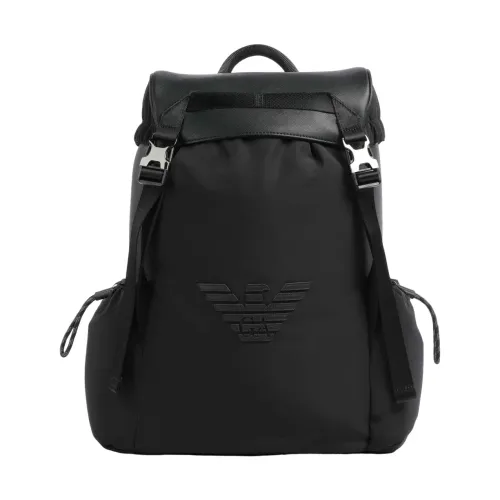 Emporio Armani , Y4O445-Y216J Backpacks ,Black male, Sizes: ONE SIZE