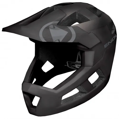 Endura - Singletrack Full Face Helm - Bike helmet size M/L, black/grey