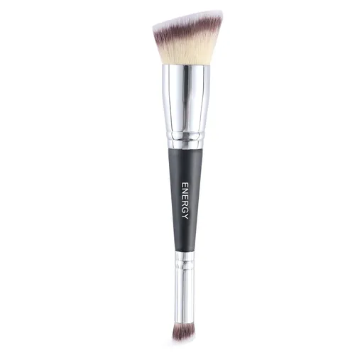 ENERGY big-n-small 2-in-1 Sloped Flat Top Foundation Brush