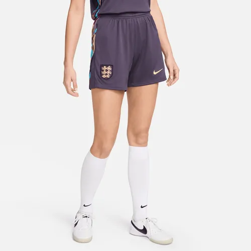 England 2024 Stadium Away Women's Nike Dri-FIT Football Replica Shorts - Purple - Polyester