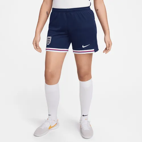 England 2024 Stadium Home Women's Nike Dri-FIT Football Replica Shorts - Blue - Polyester