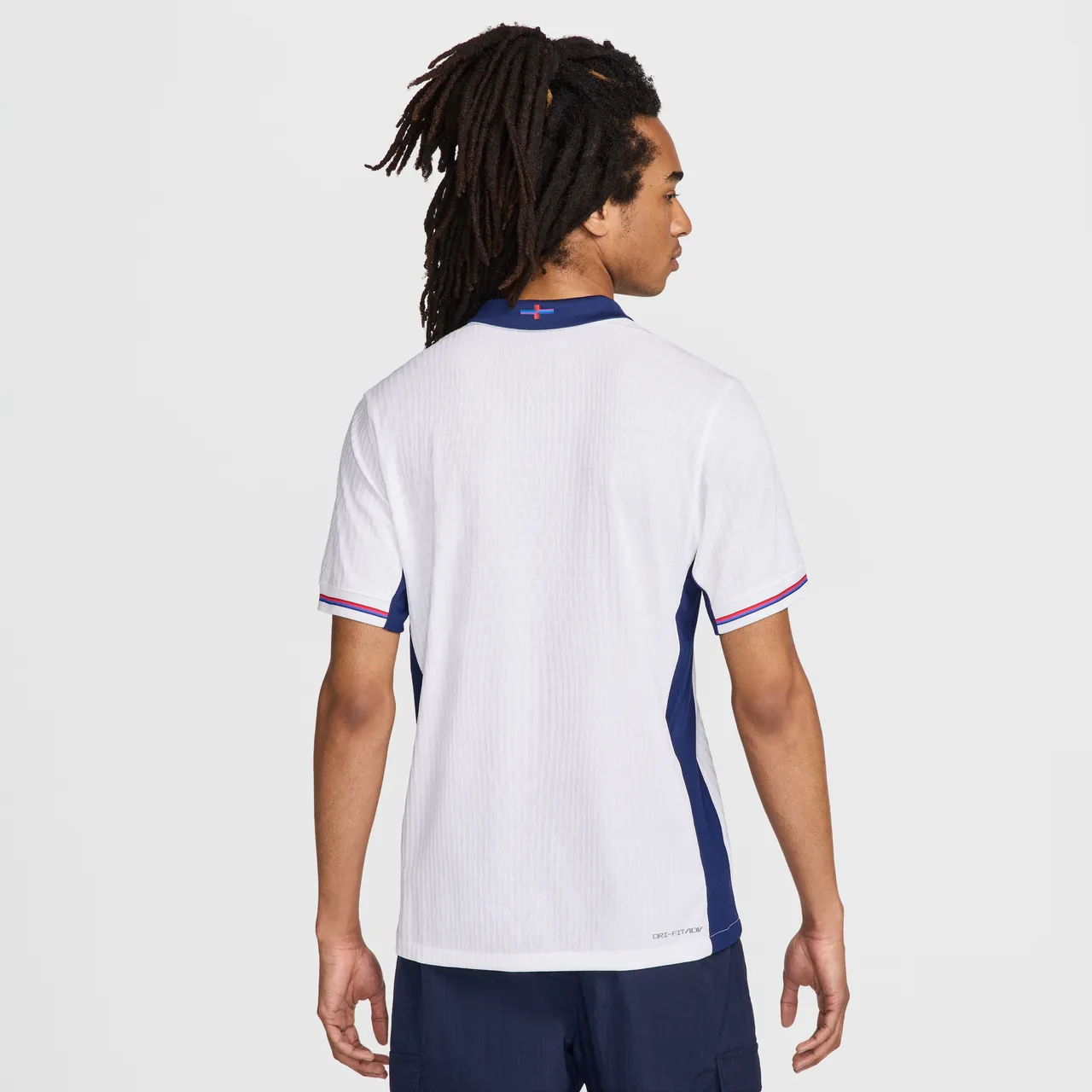 England (Men's Team) 2024/25 Match Home Men's Nike Dri-FIT ADV Football Authentic Shirt - White - Polyester