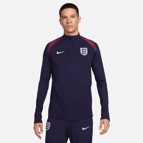 England Strike Elite Men's Nike Dri-FIT ADV Football Knit Drill Top - Purple - Polyester