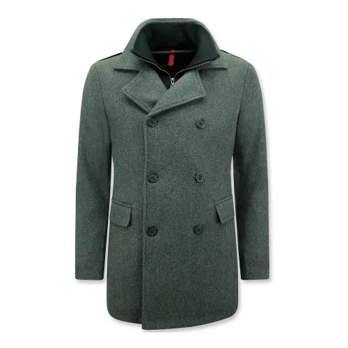 Enos , Classic Mantel Half-length Waistcoat Men - 805 ,Gray male, Sizes: