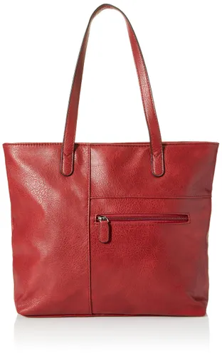 Envy Women's Kylie Plain RED Shoulder Bag