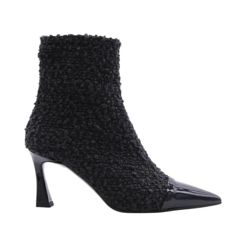 Enzo Di Martino , Heeled Boots ,Black female, Sizes: