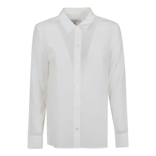 Equipment , Leema Women Shirt Long Sleeves ,White female, Sizes: