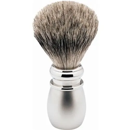 ERBE “Silver Tip” Shaving Brush, White Matte Plastic Handle Male 1 Stk.