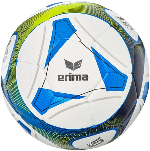 Erima Hybrid Training Football - Royal Blue/Lime
