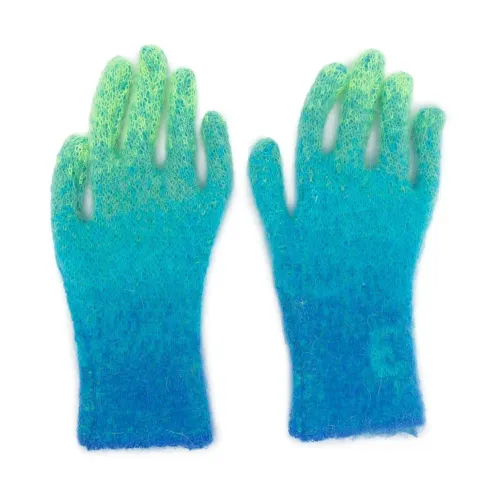 ERL , Gradient Knit Gloves ,Blue male, Sizes: