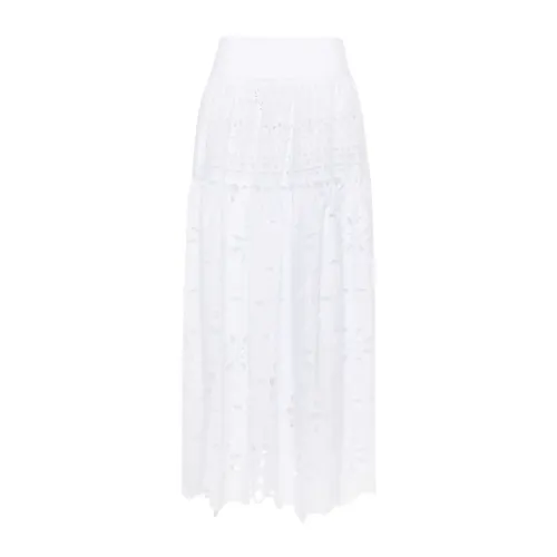 Ermanno Scervino , Ermanno Scervino Skirts White ,White female, Sizes: