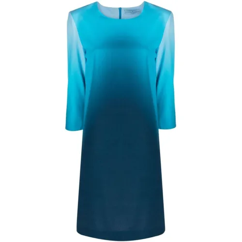Ermanno Scervino , Short Dresses ,Blue female, Sizes: