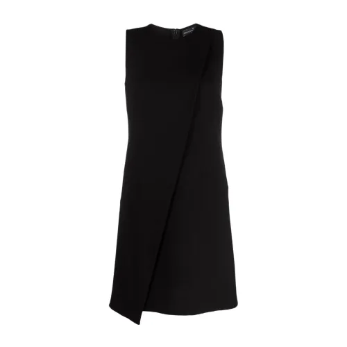 Ermanno Scervino , Sleeveless Short Dress ,Black female, Sizes: