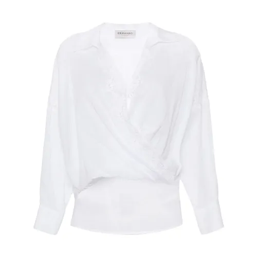 Ermanno Scervino , Stylish Shirts for Men and Women ,White female, Sizes: