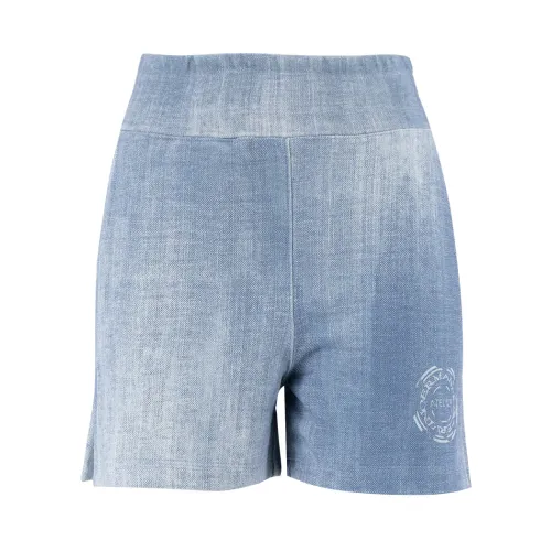 Ermanno Scervino , Women Clothing Shorts Light Jeans Ss23 ,Blue female, Sizes: