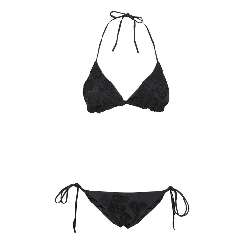 Ermanno Scervino , Women's Accessories Swimwear Black Ss24 ,Black female, Sizes: