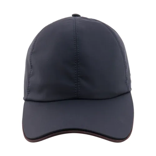 Ermenegildo Zegna , Blue Ss23 Men's Hats & Caps ,Blue male, Sizes: