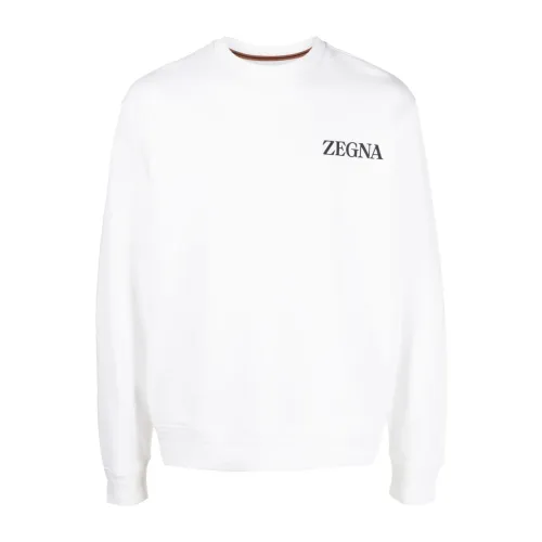 Ermenegildo Zegna , Ermenegildo Zegna Sweaters White ,White male, Sizes: