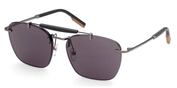 Ermenegildo Zegna EZ0155 08A Men's Sunglasses Grey Size 59